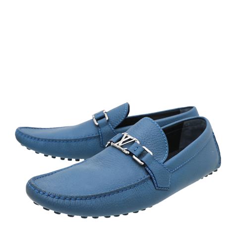 blue lv loafers|louis vuitton loafers ladies.